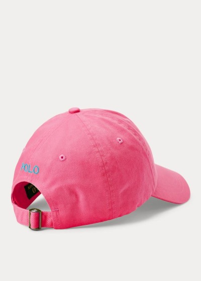 Women's Polo Ralph Lauren Cotton Chino Neon Ball Caps | 657819TMJ